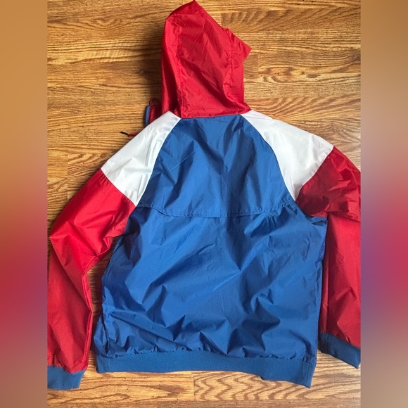 Nike Red, White, and Blue Windbreaker: Men’s Medium. - Picture 2 of 4